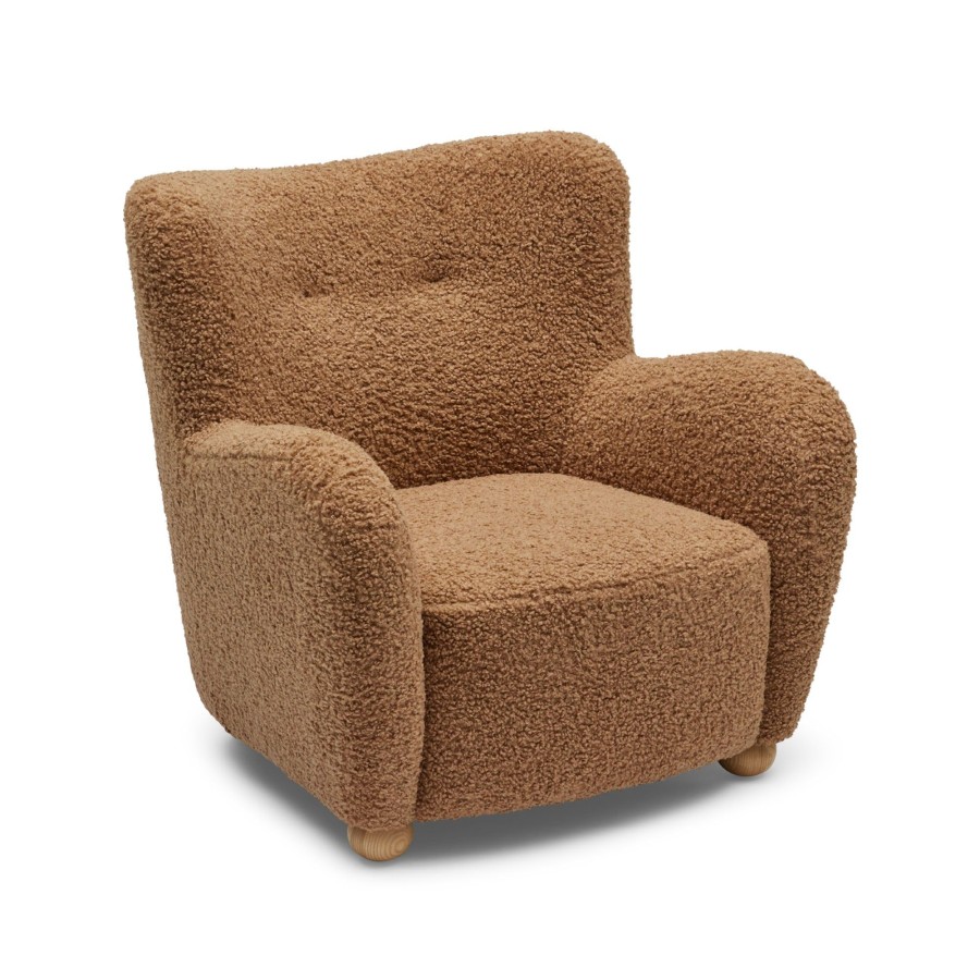 Furniture Horgans Armchairs & Chairs | Teddy Chair Caramel