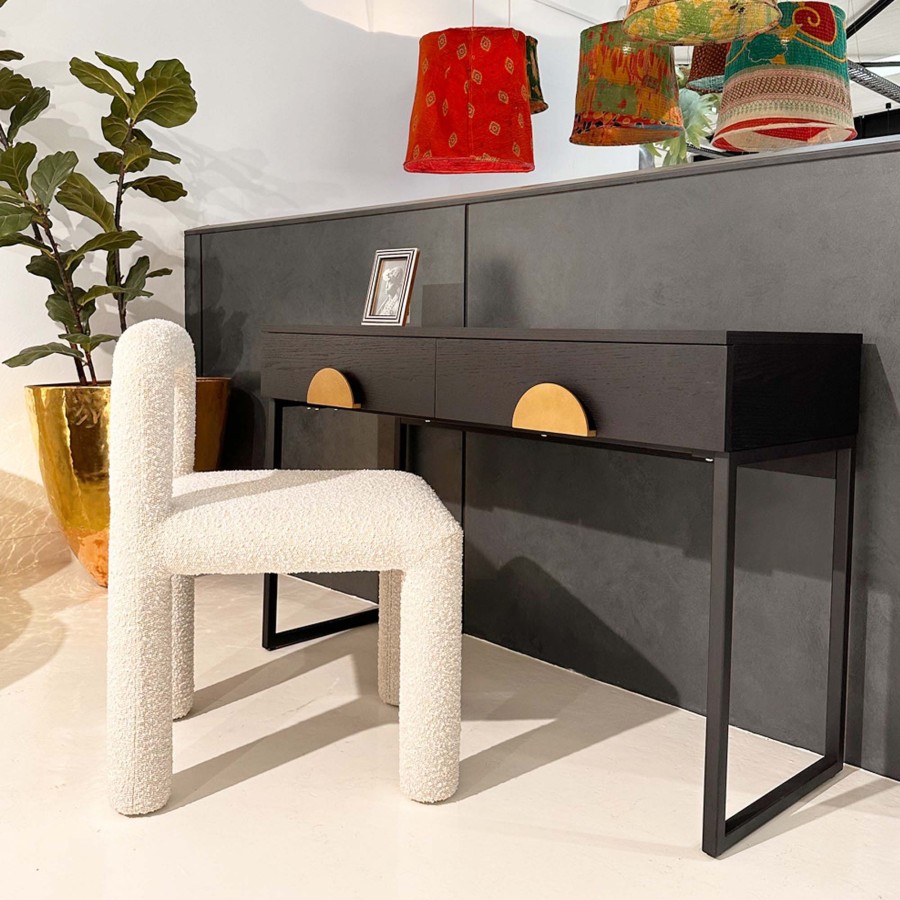 Furniture Horgans Consoles & Cabinets | Luna Ii Console Black & Gold