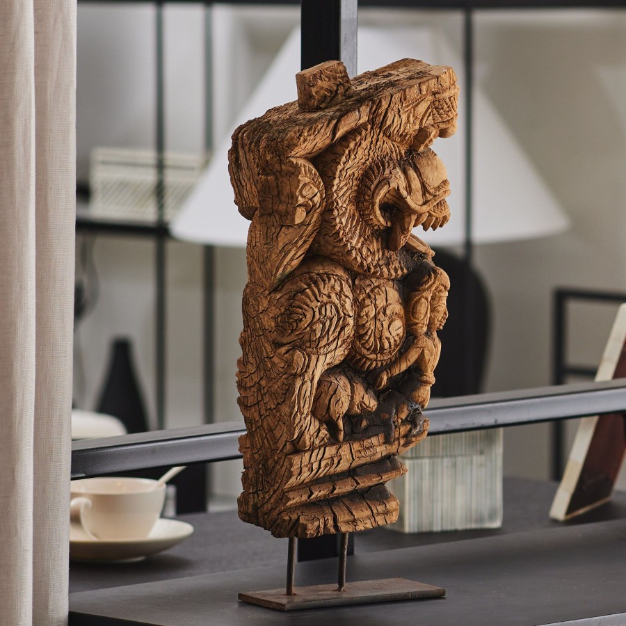 Homewares Horgans Antique & Decorative | Koriva Dragon Carving