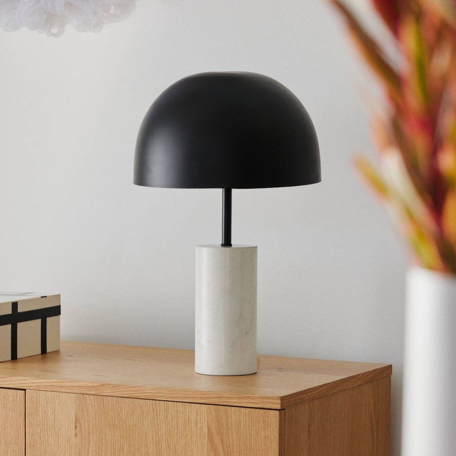 Lighting Horgans Table Lamps | Cero White Marble Lamp