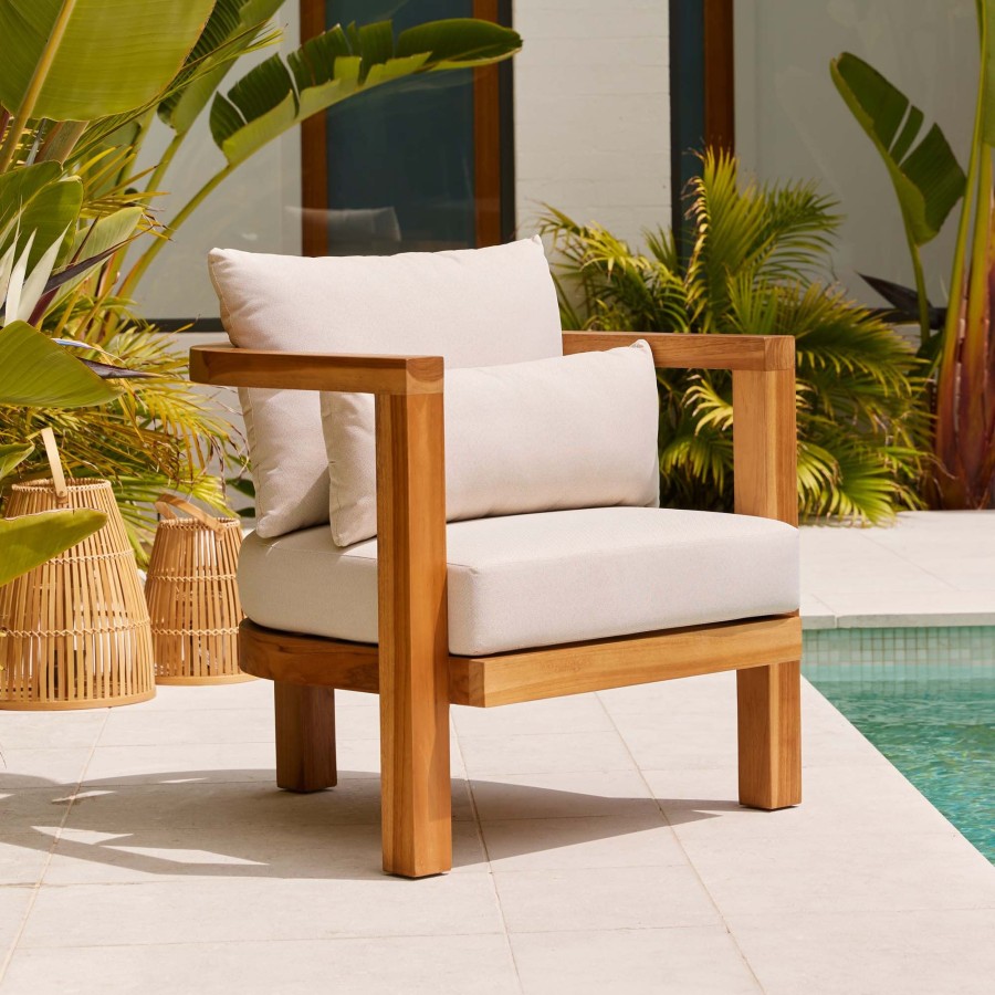 Furniture Horgans Armchairs & Chairs | Java Outdoor Chair Natural