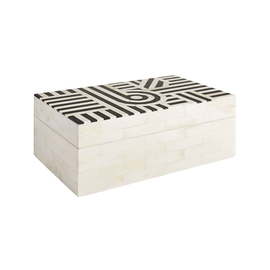 Homewares Horgans Boxes | Turner Swirl Bone Box