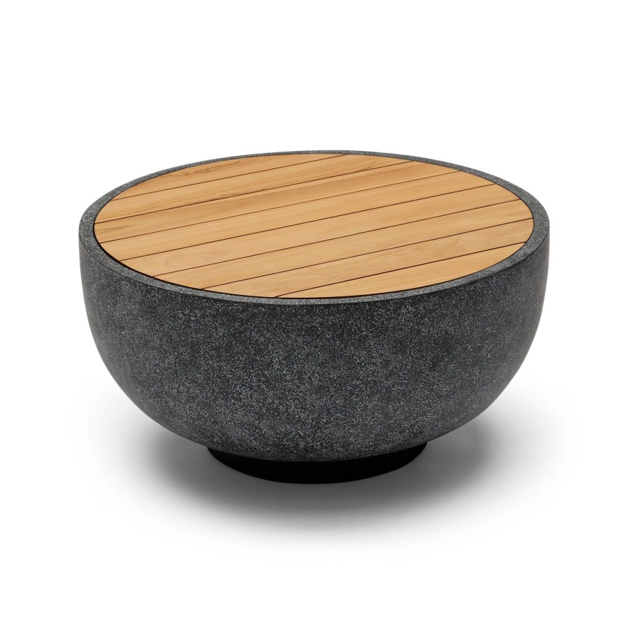 Furniture Horgans Coffee & Side Tables | Soma Outdoor Coffee Table Black