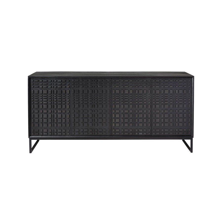 Furniture Horgans Consoles & Cabinets | Ingot Sideboard Black