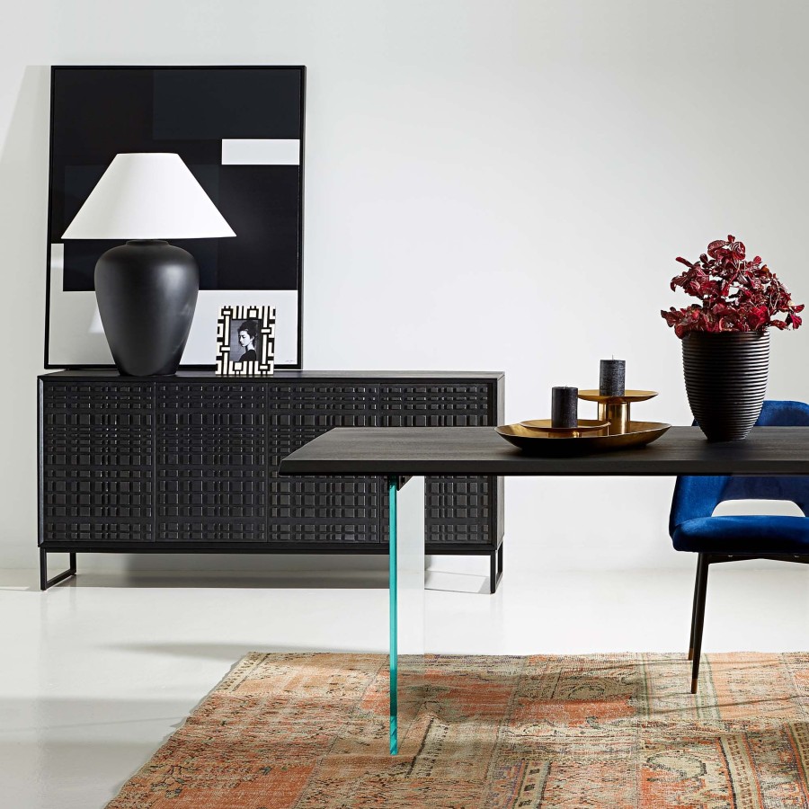 Furniture Horgans Consoles & Cabinets | Ingot Sideboard Black