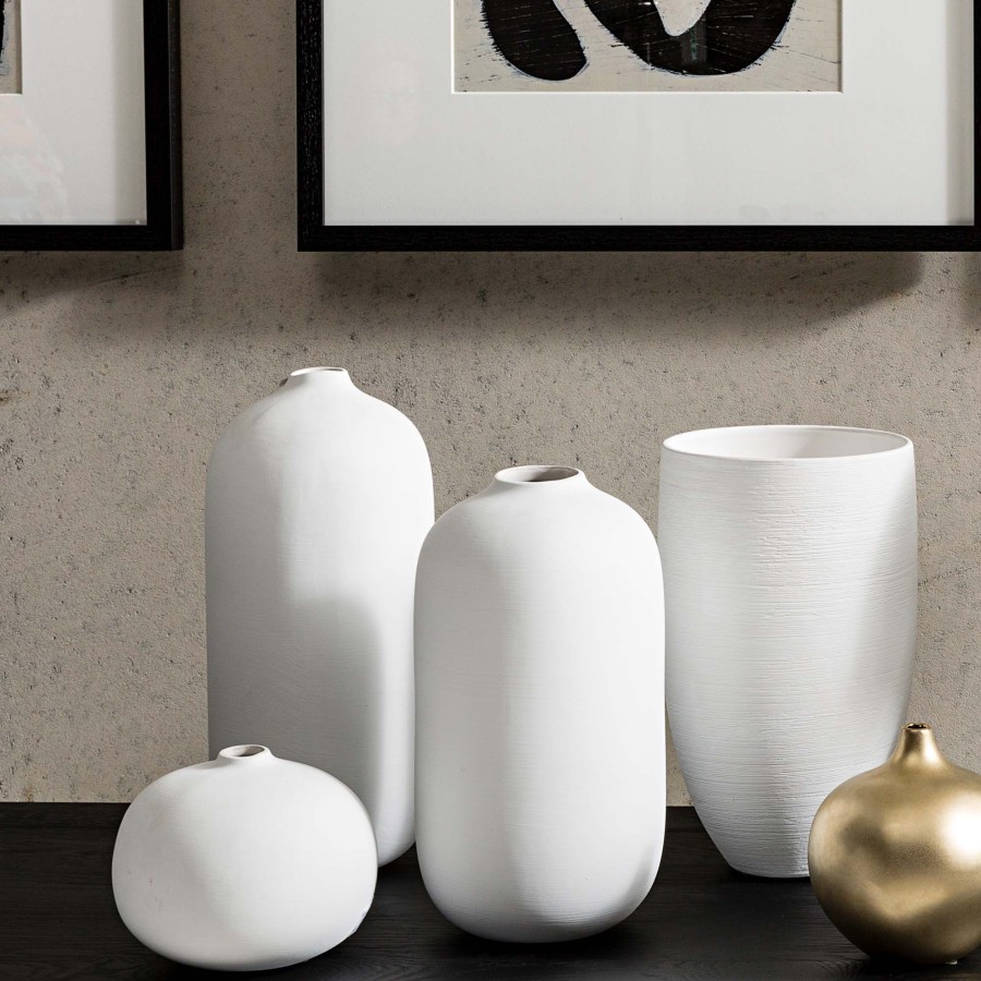 Homewares Horgans Vases & Vessels | Kiri Vase White Small