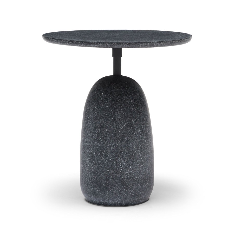 Furniture Horgans Coffee & Side Tables | Kellan Outdoor Side Table Black