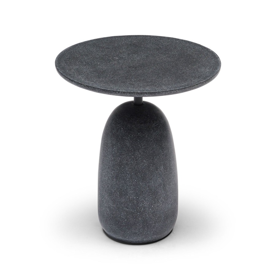 Furniture Horgans Coffee & Side Tables | Kellan Outdoor Side Table Black