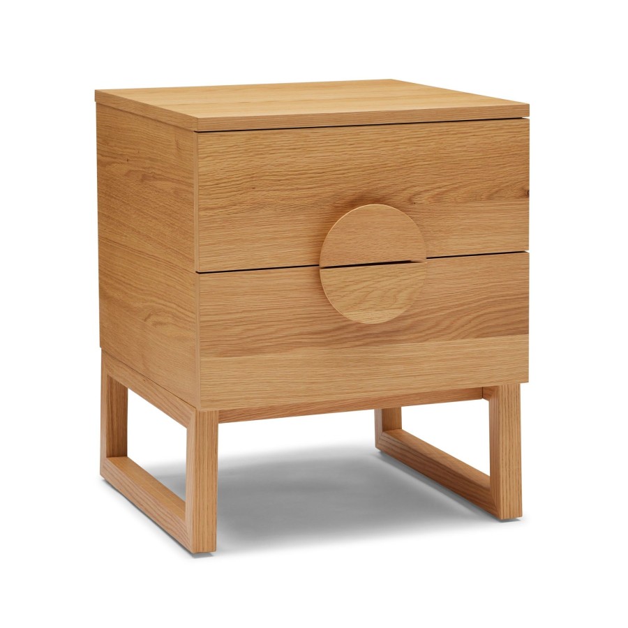 Furniture Horgans Bedsides | Luna Ii Bedside Natural