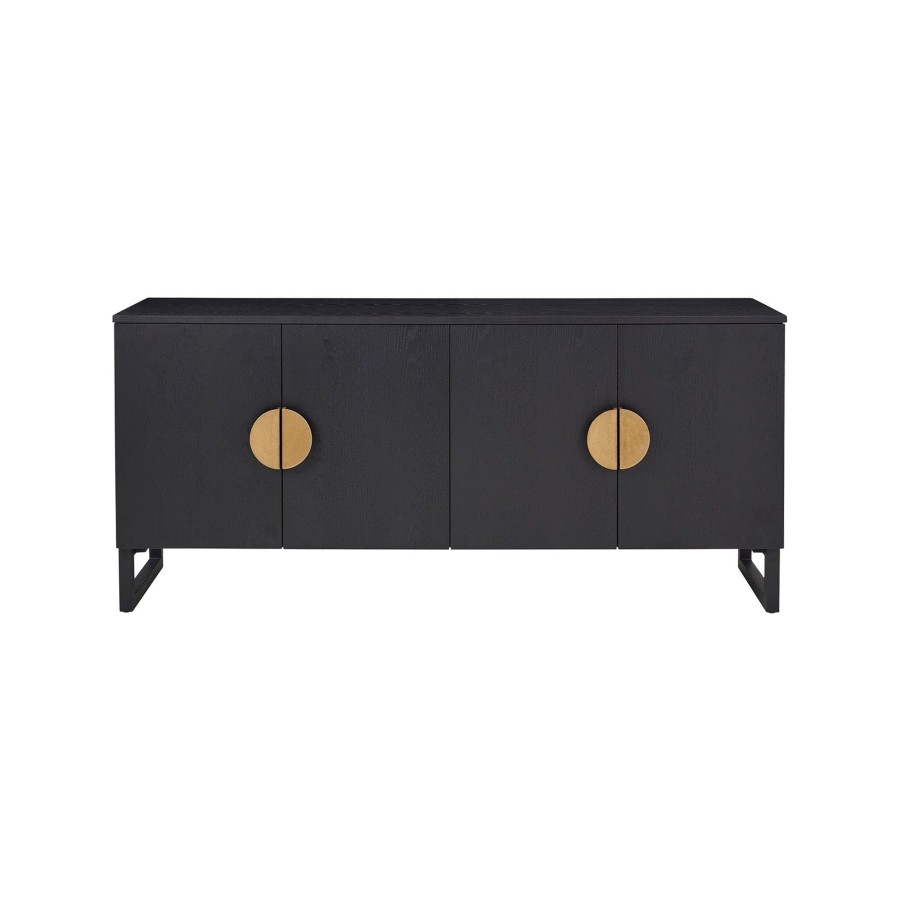 Furniture Horgans Consoles & Cabinets | Luna Ii Sideboard Black Gold