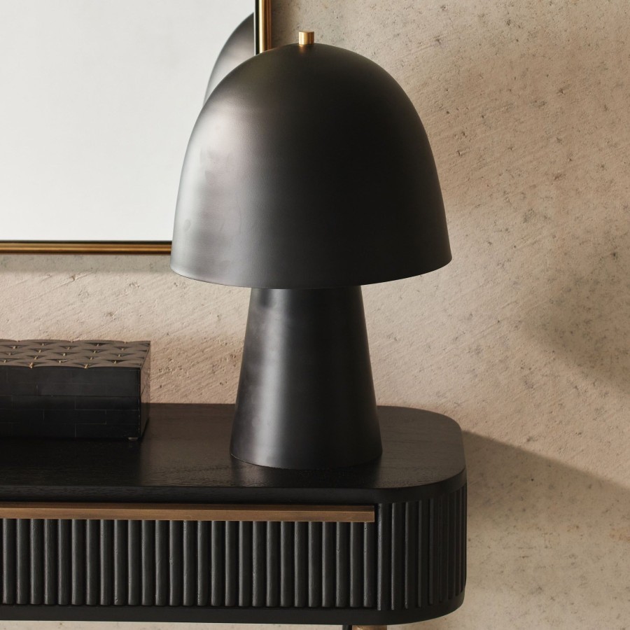 Lighting Horgans Table Lamps | Shiro Black Lamp