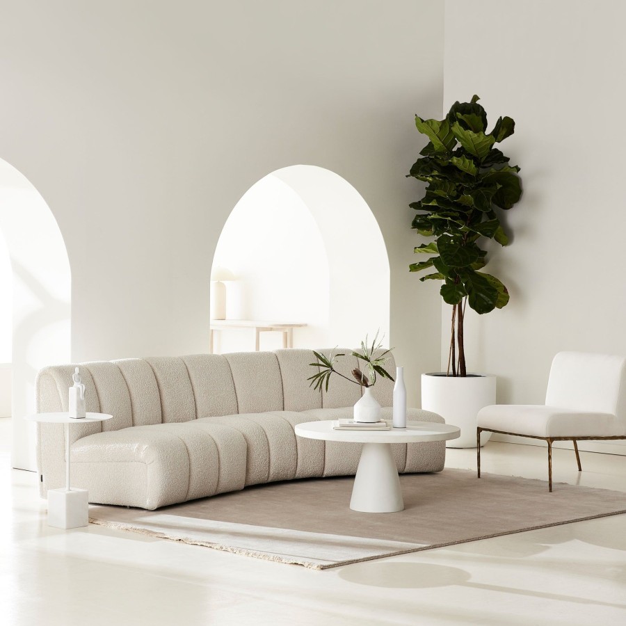 Furniture Horgans Sofas | Madison Sofa Cream 3 Sections