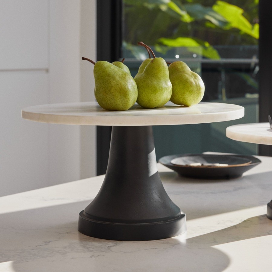 Homewares Horgans Tableware | Tura Cake Stand Marble Large